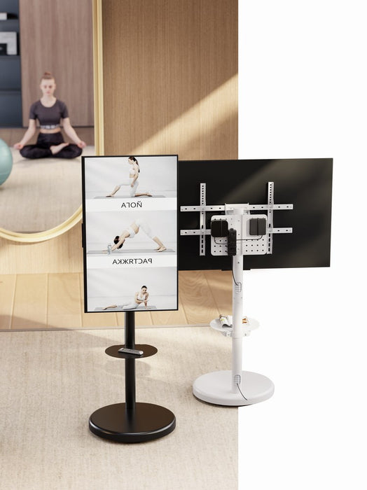 Gembird TVS-86TR-01-W TV floor stand, 37" - 86", white