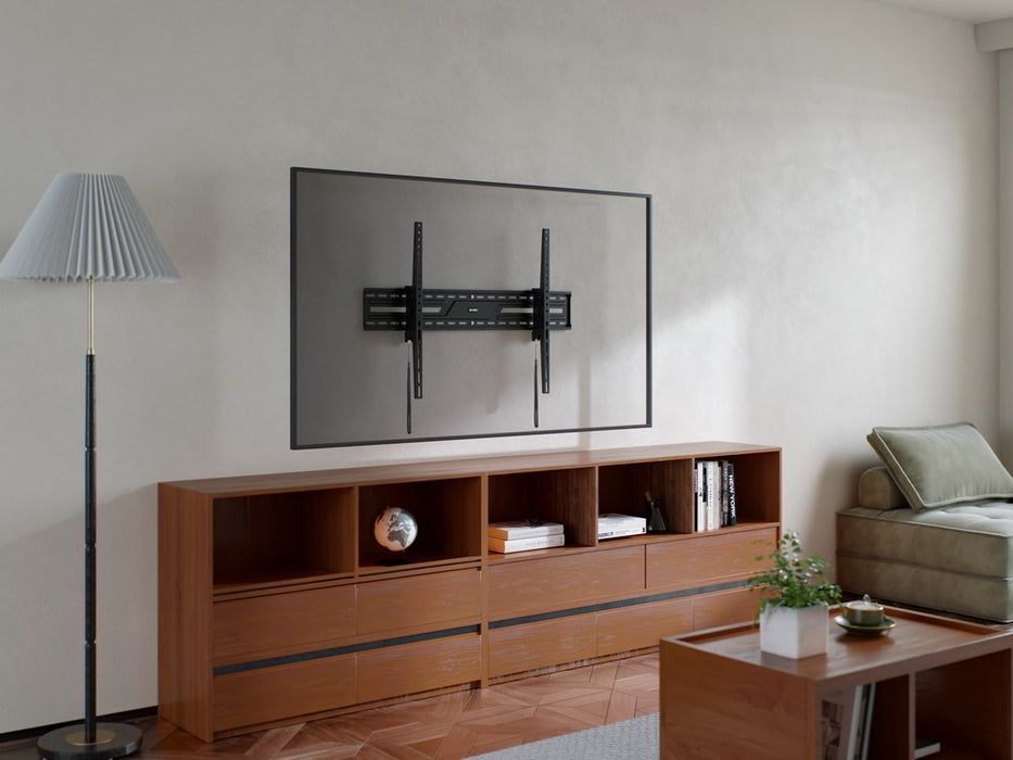 Gembird WM-100T-01 TV wall mount (tilt), 43”-100”, black