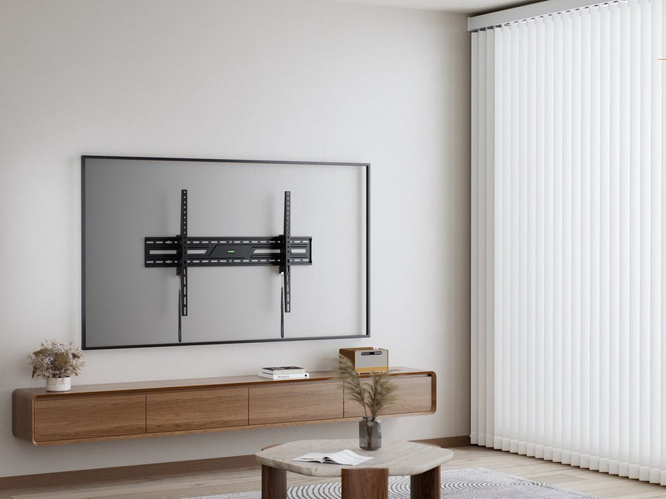 Gembird WM-100T-01 TV wall mount (tilt), 43”-100”, black