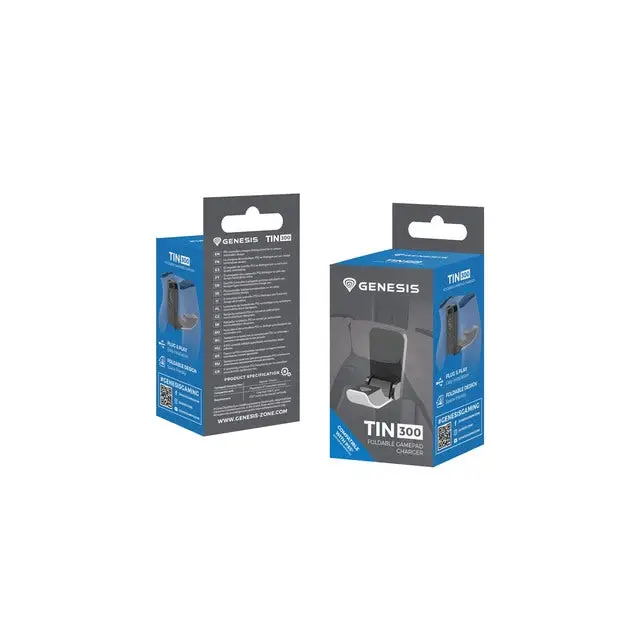 Genesis Gamepad Charger Tin 300 for PS5 console - Аксесоари<<<GENESIS компютърна периферия<<<GENESIS<<<PolyComp