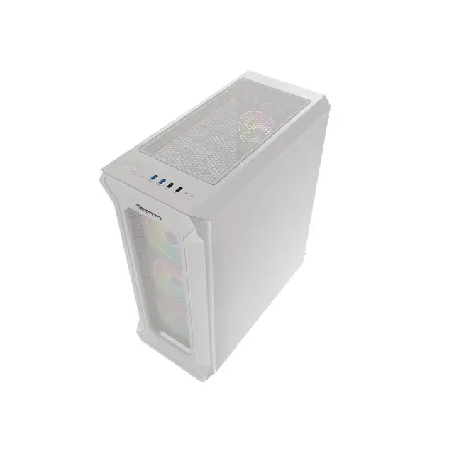 Genesis Gaming PC Case IRID 505 ARGB V2 Midi Tower Window White - Кутии и охлаждания<<<GENESIS компютърна