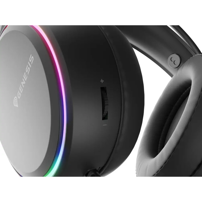 Genesis Headset Neon 613 With Microphone RGB Illumination Black - Слушалки<<<GENESIS компютърна