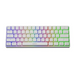 Genesis THOR 660 RGB Gaming keyboard RGB LED light US White Wireless/Wired Wireless connection Gateron Red Switch