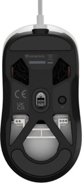 Genesis Gaming Mouse Krypton 660 12000 DPI RGB White