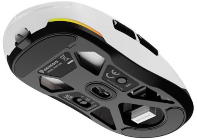 Genesis Gaming Mouse Zircon 660 Wireless 12000 DPI White