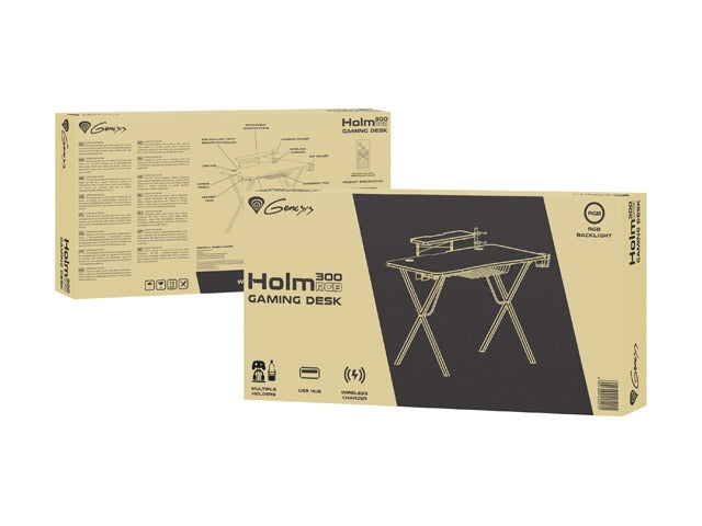 Genesis Gaming Desk Holm 300 RGB
