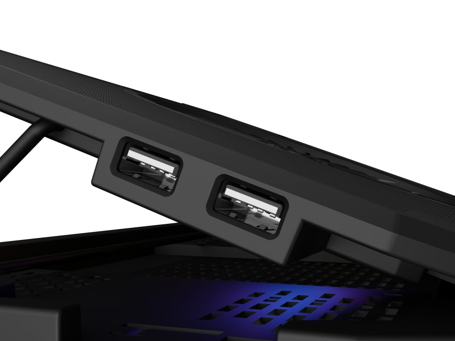 Genesis Laptop Cooling Pad Oxid 850 15.6-17.3 5 Fans, Led Light