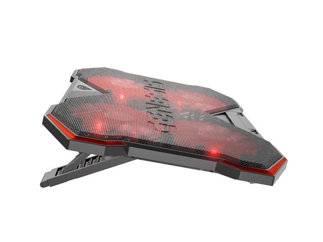 Genesis Laptop Cooling Pad Oxid 260 15.6-17.3 4 Fans, Led Light, 2 Usb