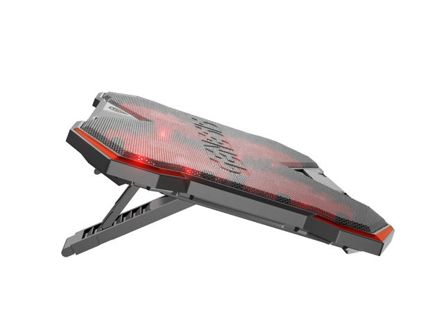 Genesis Laptop Cooling Pad Oxid 260 15.6-17.3 4 Fans, Led Light, 2 Usb