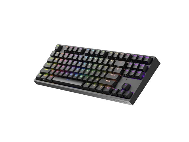 Genesis Gaming Keyboard Thor 404 TKL Black RGB Backlight US Layout Yellow Switch