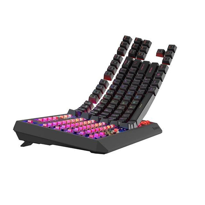 Genesis Gaming Keyboard Thor 230 TKL Wireless US Black RGB Mechanical Outemu Red
