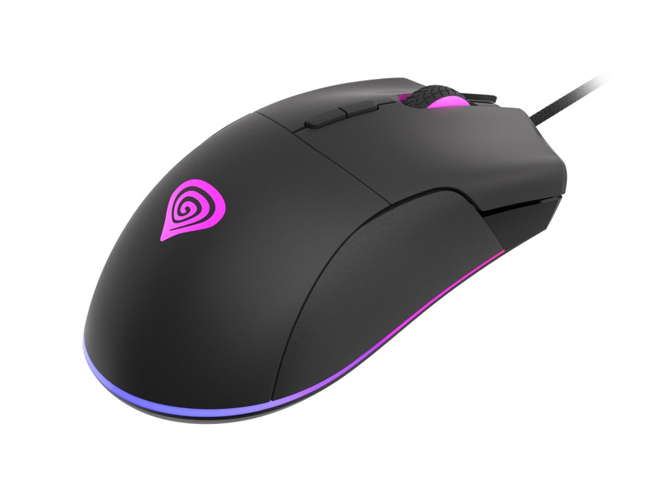 Genesis Gaming Mouse Krypton 290 6400 DPI RGB Backlit With Software Black