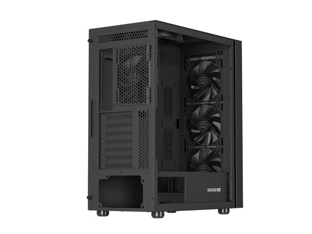 Genesis PC Case DIAXID 605F Mini Tower Window, Black