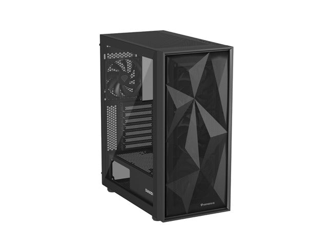 Genesis PC Case DIAXID 605F Mini Tower Window, Black