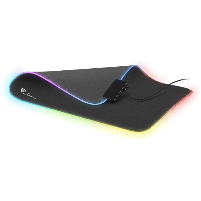 Gaming Mouse pad 350x250x4 mm GENESIS with non-slip base BORON 500 M RGB NPG-1508 and 11 RGB backlight modes