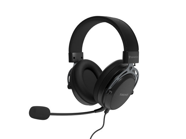 Genesis Headset Toron 301 With Microphone, Black