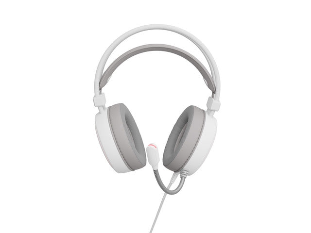 Genesis Headset Neon 613 G2 With Microphone RGB Illumination White