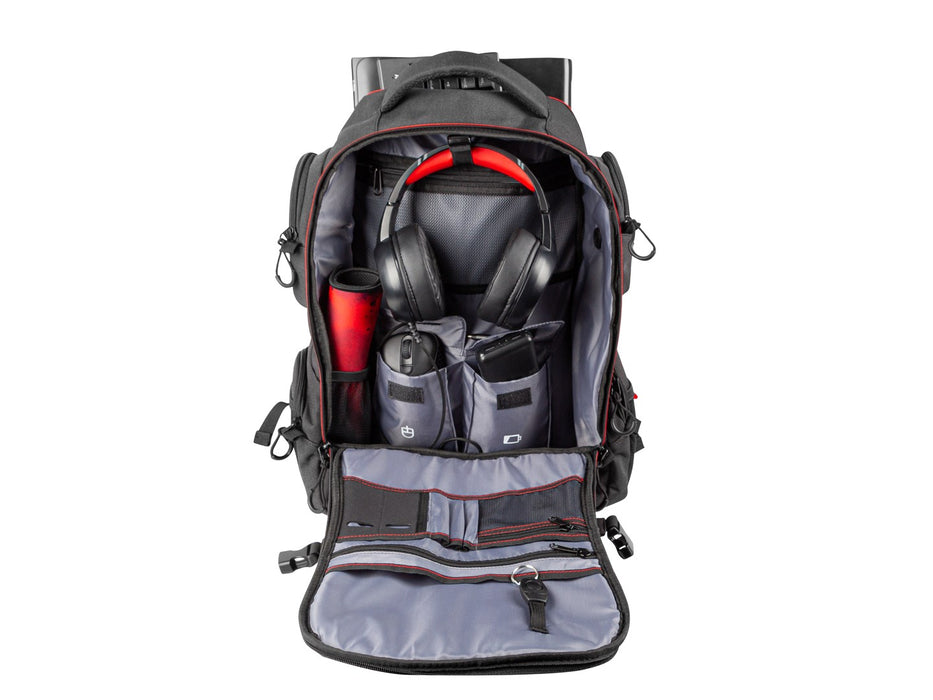 Genesis Laptop Backpack Pallad 550 Black 15,6"/17,3"
