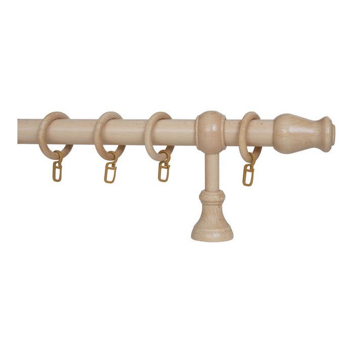 WOODEN CORNICE GENKOVSKI MODEL 4 300 CM. NATURAL BEECH