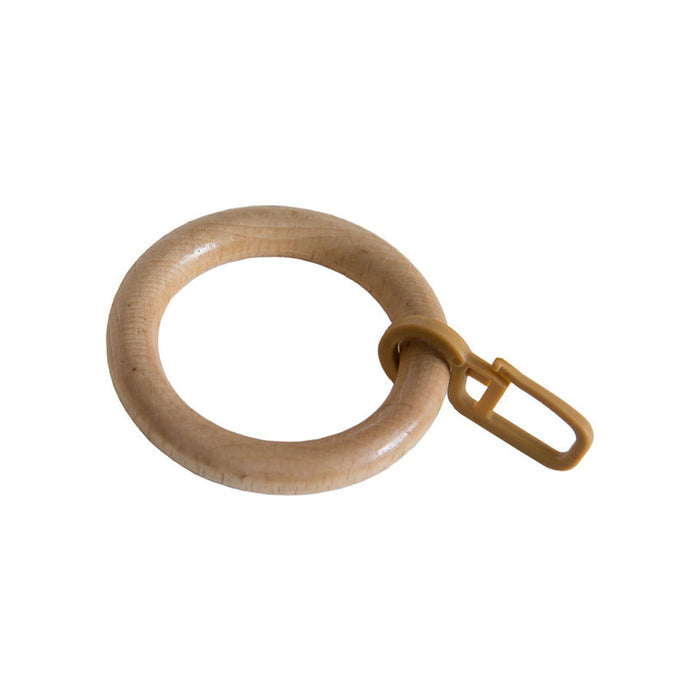 ACCESSORY RING WITH HOOK GENKOVSKI NATURAL BEECH 10 PCS.