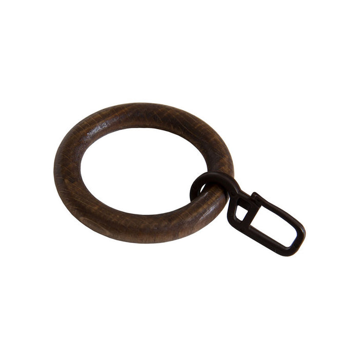 ACCESSORY RING WITH HOOK GENKOVSKI WALNUT 10 PCS.