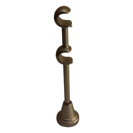 ACCESSORY BRACKET FOR DOUBLE MOLDING GENKOVSKI WHITE NICKEL MAT
