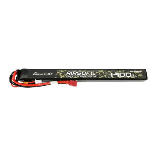 Gens ace 25C 1400mAh 3S1P 11.1V Airsoft Gun Lipo Battery with T Plug - Lithium and NiMH<<<Batteries<<<RC