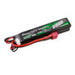 Gens Ace 25C 2000mAh 2S2P 7.4V Saddle Airsoft Gun Lipo Battery with Mini Deans(T) Plug - Lithium