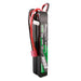 Gens ace 25C 3000mAh 2S2P 7.4V Saddle Airsoft Gun Lipo Battery with Mini Deans(T) Plug - Lithium