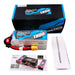Gens ace G-Tech 1800mAh 22.2V 45C 6S1P Lipo Battery Pack with XT60 Plug - Lithium and NiMH<<<Batteries<<<RC