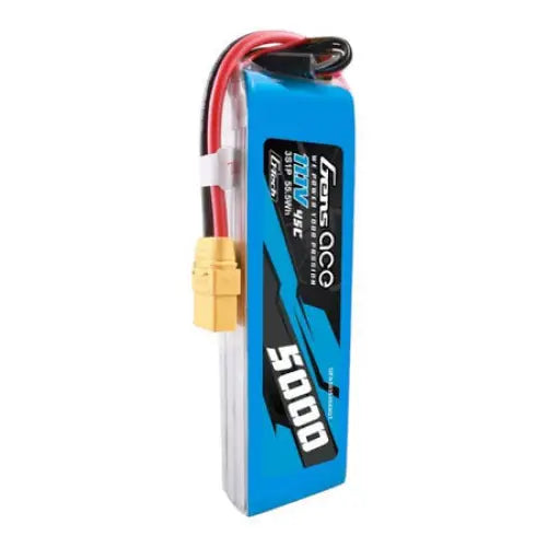 Gens ace G-Tech 5000mAh 11.1V 45C 3S1P lipo battery with XT90 Plug - Lithium and NiMH<<<Batteries<<<RC