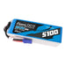 Gens ace G-Tech 5100mAh 80C 22.2V 6S1P Lipo Battery Pack with EC5 plug - Lithium and NiMH<<<Batteries<<<RC