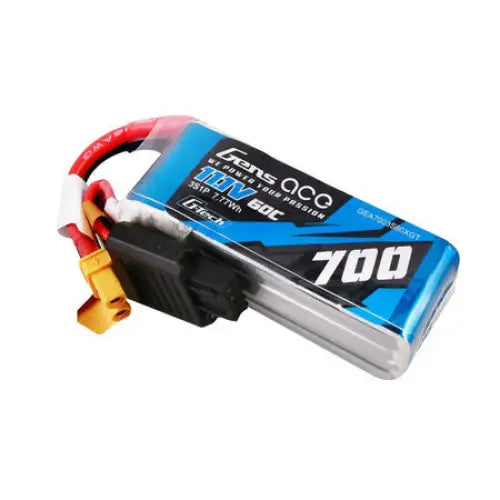 Gens ace G-Tech 700mAh 11.1V 60C 3S1P Lipo Battery Pack - Lithium and NiMH<<<Batteries<<<RC models<<<InnproXML