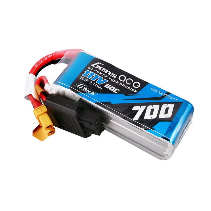 Gens ace G-Tech 700mAh 11.1V 60C 3S1P Lipo Battery Pack - Lithium and NiMH<<<Batteries<<<RC models<<<InnproXML