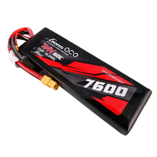 Gens ace G-Tech 7600mAh 7.4V 60C 2S2P Lipo Battery PC mat Battery - Lithium and NiMH<<<Batteries<<<RC models<<<InnproXML
