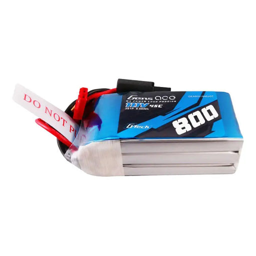 Gens ace G-Tech 800mAh 11.1V 45C 3S1P Lipo Battery with JST Plug - Lithium and NiMH<<<Batteries<<<RC models<<<InnproXML