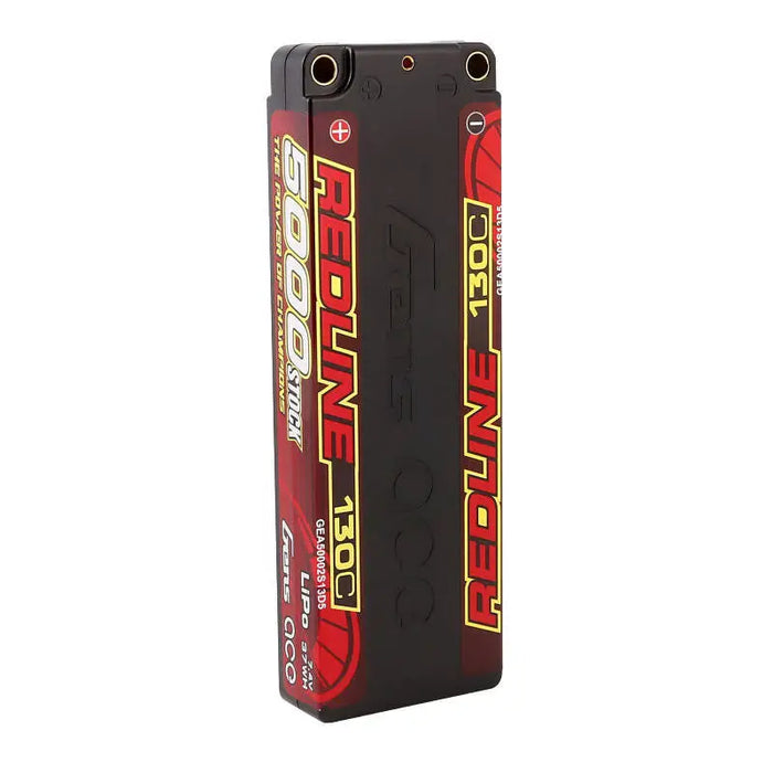 Gens ace Redline Series 5000mAh 7.4V 130C 2S1P HardCase 56# HV Lipo Battery - Lithium and NiMH<<<Batteries<<<RC