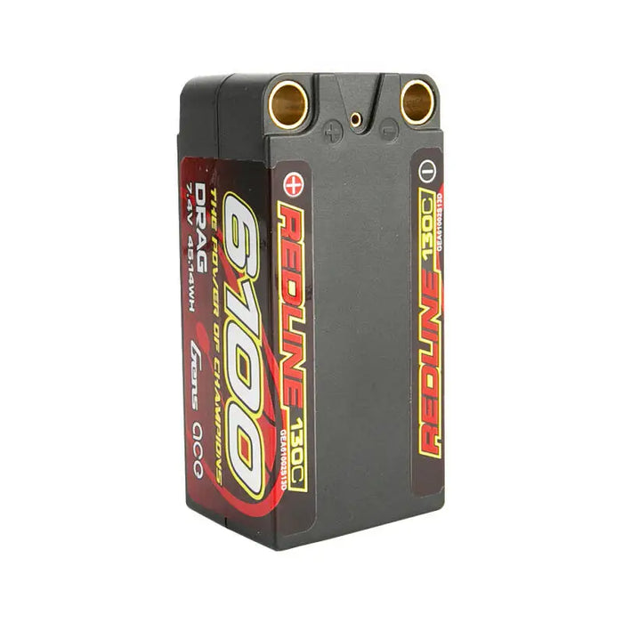 Gens ace Redline Series 6100mAh 7.4V 130C 2S2P HardCase 71# LiPo Battery - Lithium and NiMH<<<Batteries<<<RC