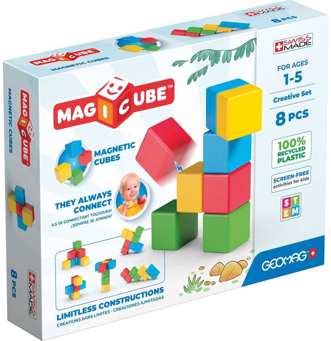 Construction set Geomag Magicube Recycled Creative Set