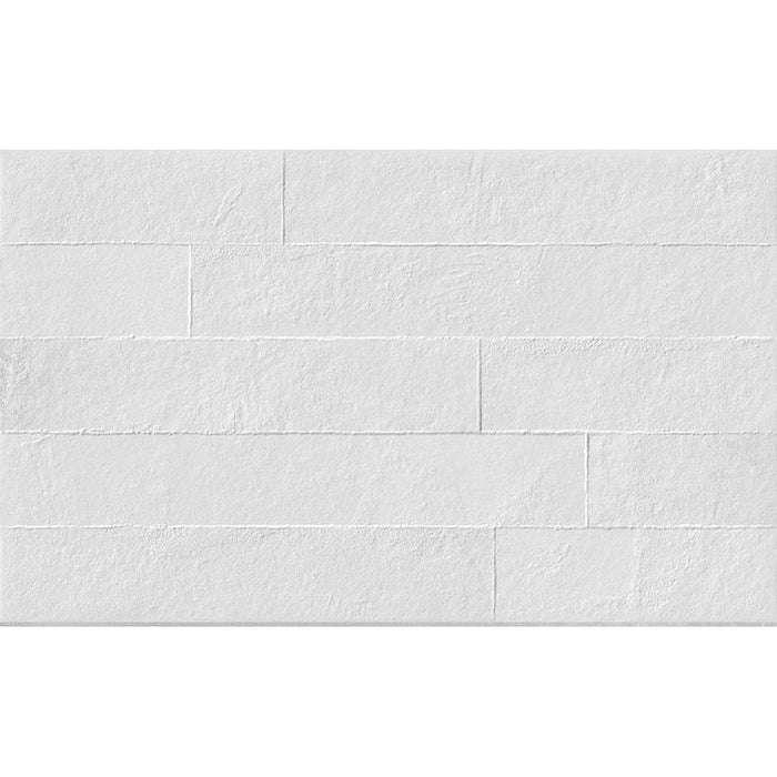 FAIENCE GEOTILES DECOR ADINE BLANCO 33.3X55 CM