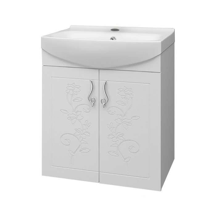 BATHROOM CABINET WITH WASHBASIN GERA COLORS 50