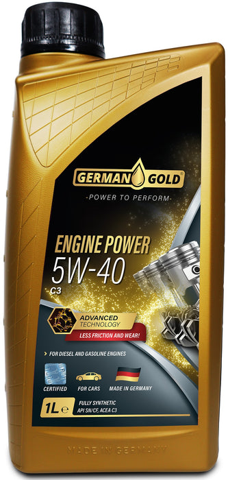 GERMAN GOLD ENGINE POWER 5W-40 C3 1L