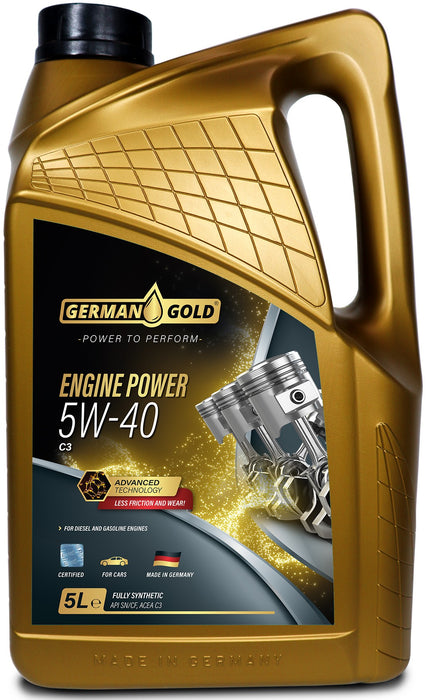 GERMAN GOLD ENGINE POWER 5W-40 C3 5L