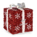 Gift Box White Red Silver polypropylene PET 20 x 23 x 20 cm (6 Units) - Декорация и Осветление<<<Дом