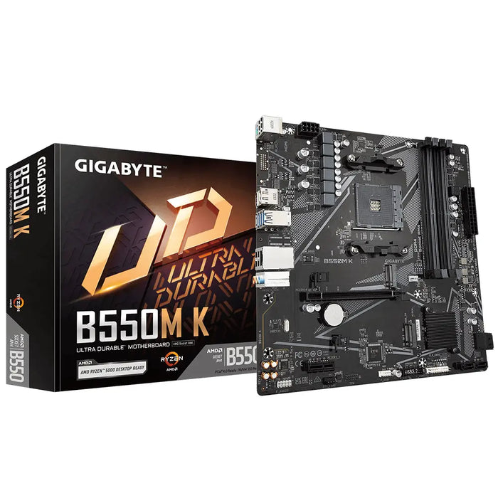 GIGABYTE B550M K 4 x DDR4 motherboard - Дънни платки AMD<<<Дънни платки<<<Компоненти<<<ALSO&&&Дънни платки<<<Компютърни