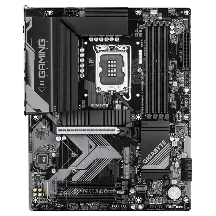 GIGABYTE B760 GAMING X WIFI6E GEN5 Motherboard - Supports 14th Gen. Intel Core CPUs 8 + 1 + 1 phases VRM up to 5600MHz