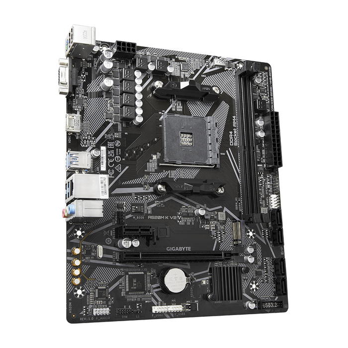 Motherboard GIGABYTE A520M K V2, Socket AM4