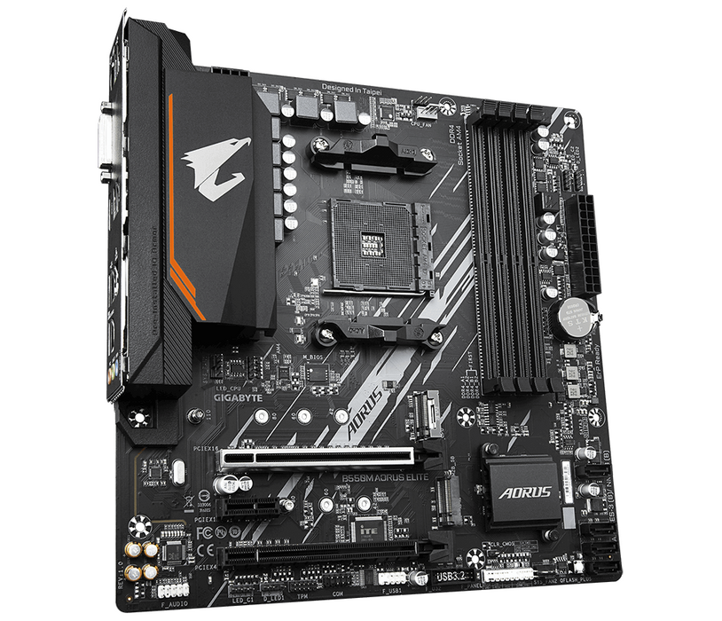 Motherboard GIGABYTE B550M AORUS ELITE, Socket AM4