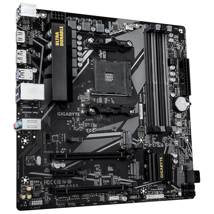 Motherboard GIGABYTE B550M DS3H R2 Socket AM4