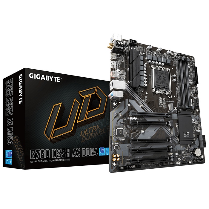 Motherboard GIGABYTE B760 DS3H AX, socket 1700, ATX